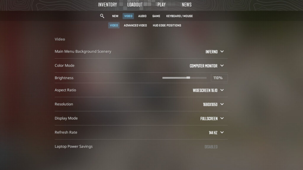 بهترین تنظیمات Counter-Strike 2, تنظیمات گرافیک cs2
